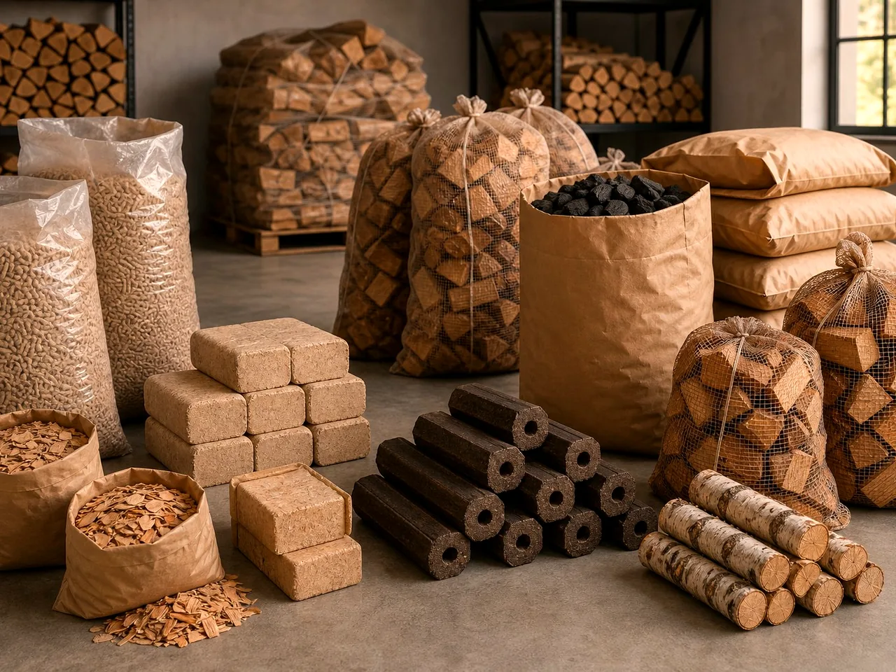 Топливные брикеты RUF из берёзы в Жуковском